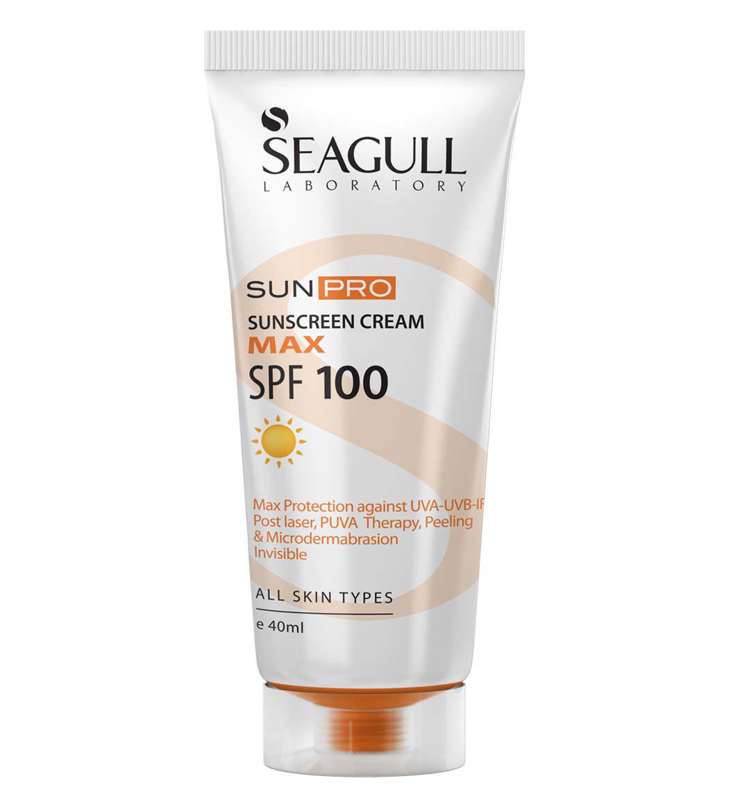 کرم ضد آفتاب SPF 100 انواع پوست سی گل