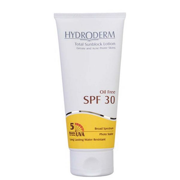 لوسیون ضد آفتاب فاقد چربی SPF 30 هیدرودرم