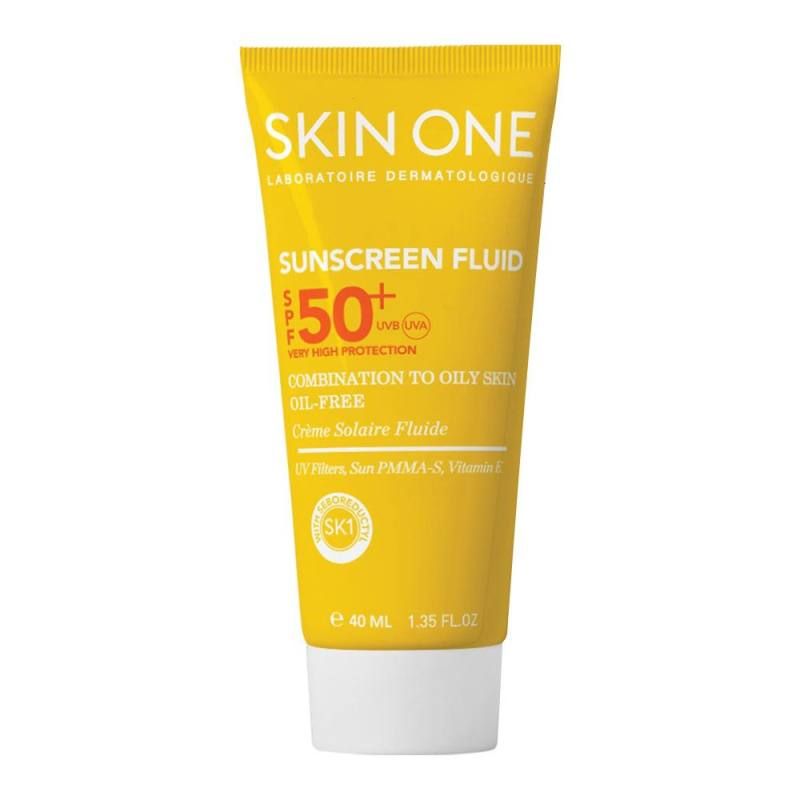 ضد آفتاب SPF50 فاقد چربی اسکین وان مناسب پوست مختلط تا چرب